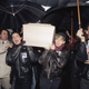 Mourners and AIDS activists carry a coffin to the White House in 1992.